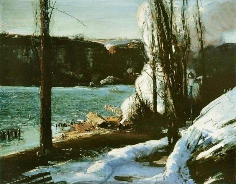 George Wesley Bellows The Palisades Germany oil painting art